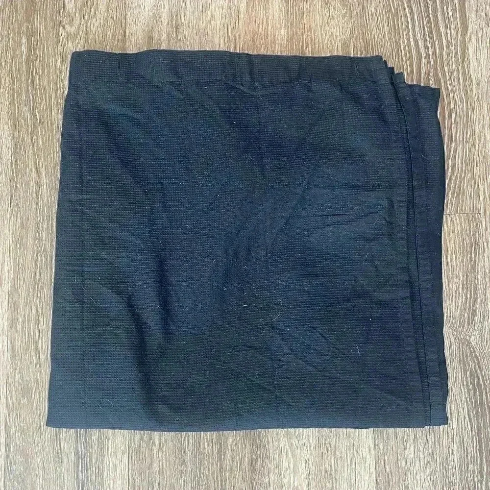1 Panel Room Essentials Black Curtain 70x70